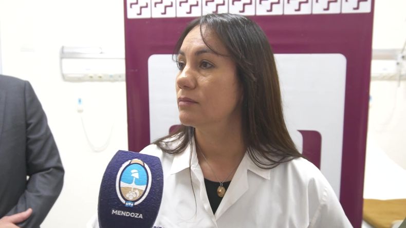 Yolanda Carbajal, directora del Hospital Malargüe.