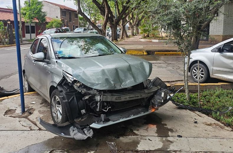 El accidente ocurrió a las 8.15 de este miércoles.&nbsp;