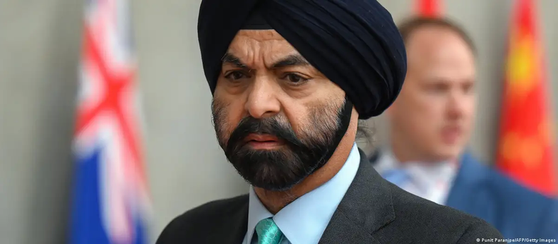 El presidente del Banco Mundial, Ajay Banga, en la reunión con el G20