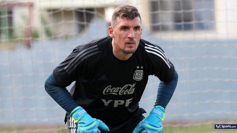 Franco Armani rinde en River.