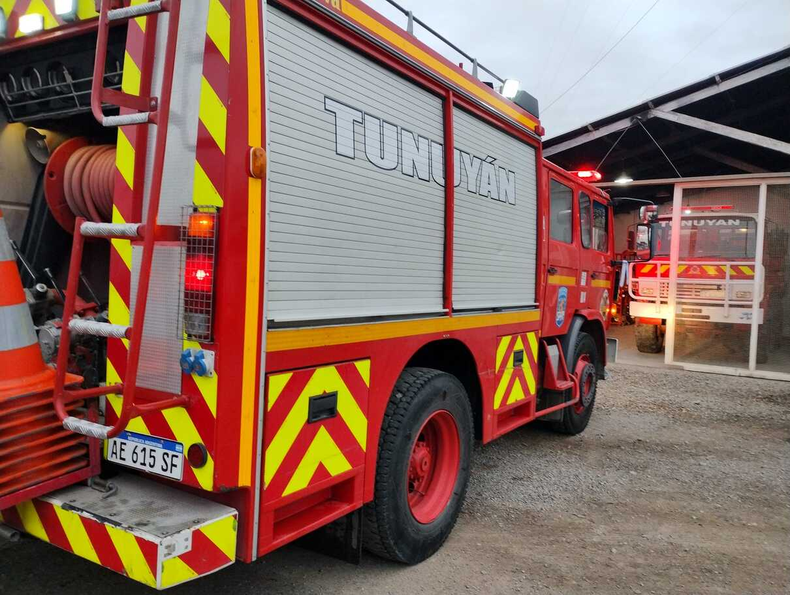 Día del Bombero Voluntario en Tunuyán.