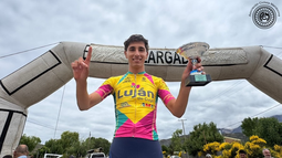 El ciclista de Luján de Cuyo se impuso en la categoría Élite de la Temporada de Ruta.