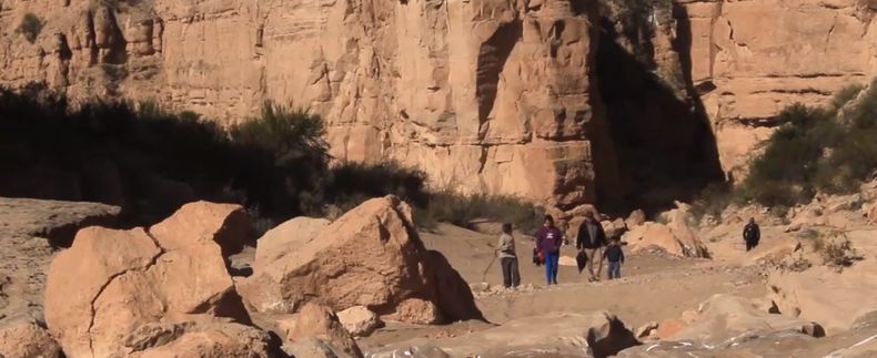Huayquerias, uno de los lugares elegidos por quienes visitan&nbsp; San Carlos&nbsp;
