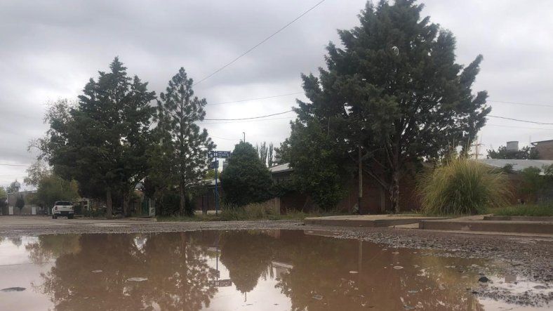 Lluvias en Malargüe. Lluvias en Malargüe.