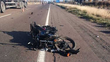 Trágico accidente vial en Ruta 7, a la altura de San Martín. Trágico accidente vial en Ruta 7, a la altura de San Martín.