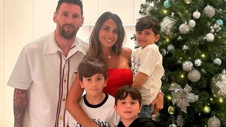 La Navidad de Messi: fotos familiares y el baile sensual de Antonela.