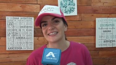Samantha Fernández, emprendedora de Tunuyán.