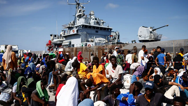 Lampedusa, una de las islas del sur de Italia, ha recepcionado al doble de migrantes que el año pasado.