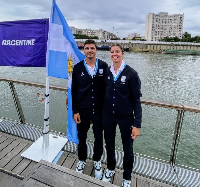 La dupla Majdalani-Bosco fue plata en vela