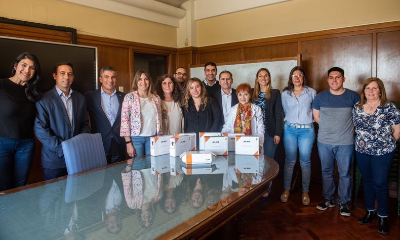 Entrega de espirómetros a Centros de Salud del Valle de Uco.