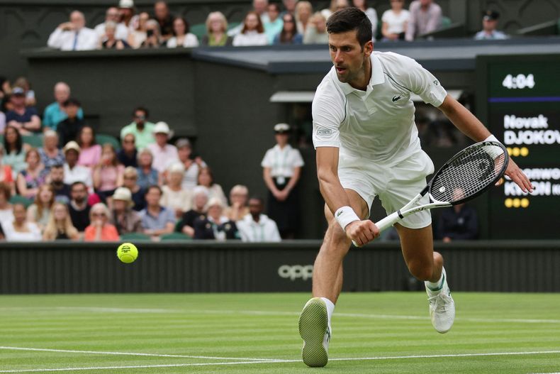 Djokovic tuvo que trabajar demasiado.&nbsp; &nbsp;