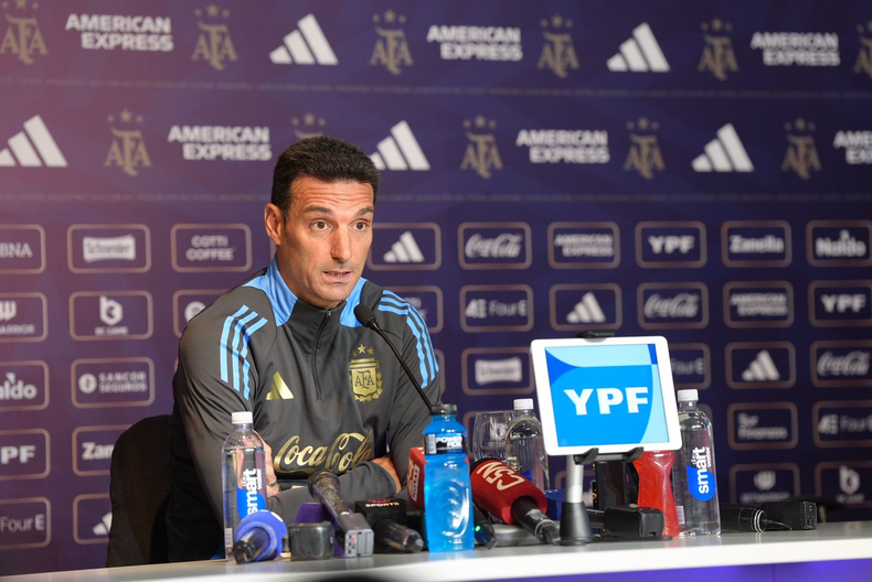 Lionel Scaloni, técnico de la Selección Argentina de Fútbol.