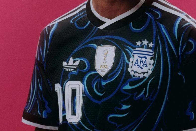 La camiseta suplente de Argentina para la Copa Mundial de Fútbol de 2026