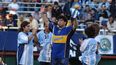 Efemérides: un día como hoy, Maradona tiene su partido de despedida en el estadio de Boca Juniors. Efemérides: un día como hoy, Maradona tiene su partido de despedida en el estadio de Boca Juniors.