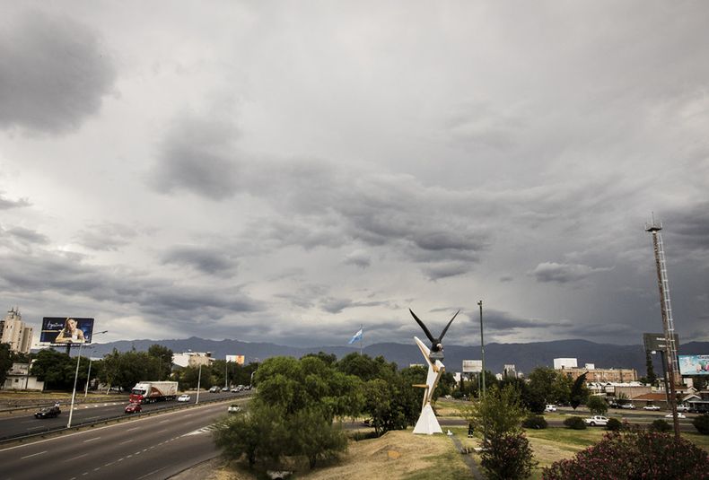 Lluvias en Mendoza.