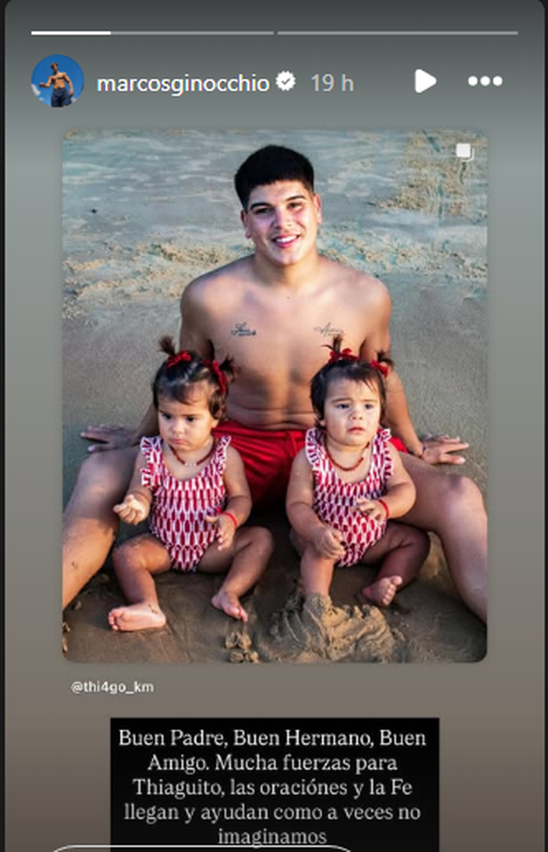 El apoyo de sus compañero de Gran Hermano para Thiago Medina