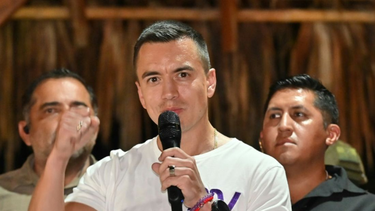 El Gobierno argentino saludó al electo presidente ecuatoriano, Daniel Noboa, quien se impuso en la segunda vuelta realizada en ese país.