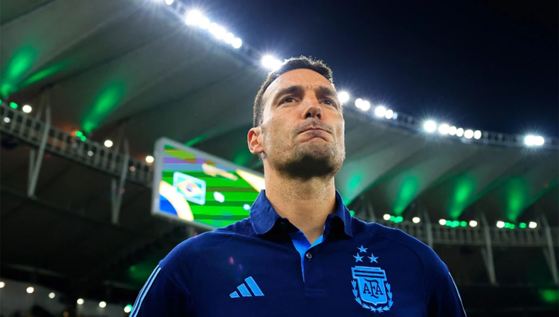 Una hincha se encontró con Lionel Scaloni y le pidió lo que todos queremos&nbsp;