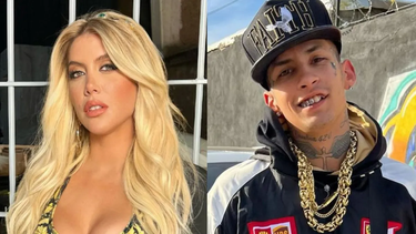 Las fotos que muestran a Wanda Nara y L-Gante muy juntos.