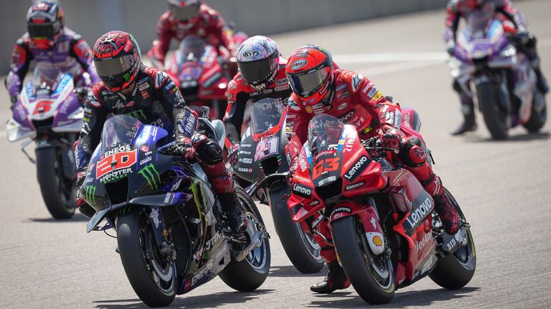 El MotoGP va a suelo luso.