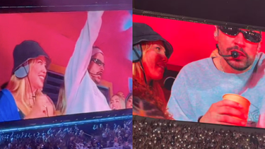 Muy cerca de Bad Bunny, Wanda Nara fue una de las protagonistas en la casita Muy cerca de Bad Bunny, Wanda Nara fue una de las protagonistas en la casita