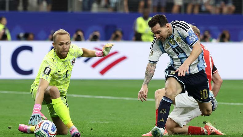 Lionel Messi, emocionado tras la victoria ante Austria: Estoy disfrutando este momento