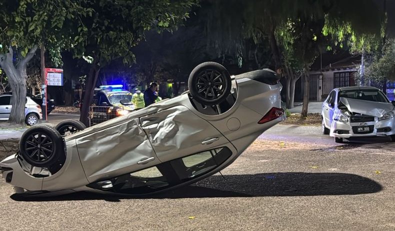 Grave accidente vial en Carrodilla, Luján de Cuyo.&nbsp;