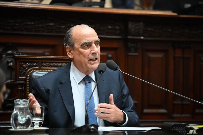 Guillermo Francos brindó su tercer informe de gestión en el Congreso. Guillermo Francos brindó su tercer informe de gestión en el Congreso.