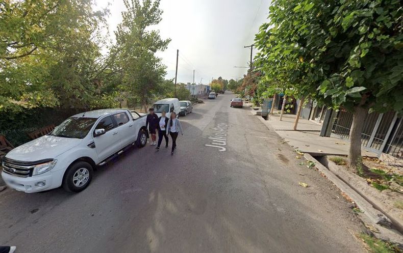 El hecho de violencia de género ocurrió en calle Julio Argentino Roca al 1.300 de Maipú.