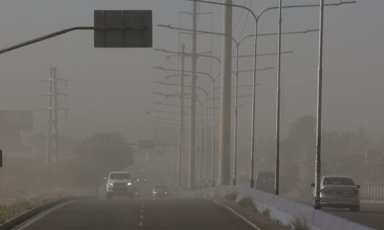 El viento Zonda azotó con fuerza en Mendoza