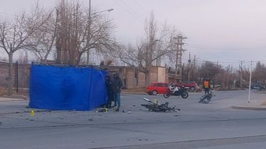 Accidente en Malargüe (Foto gentileza).