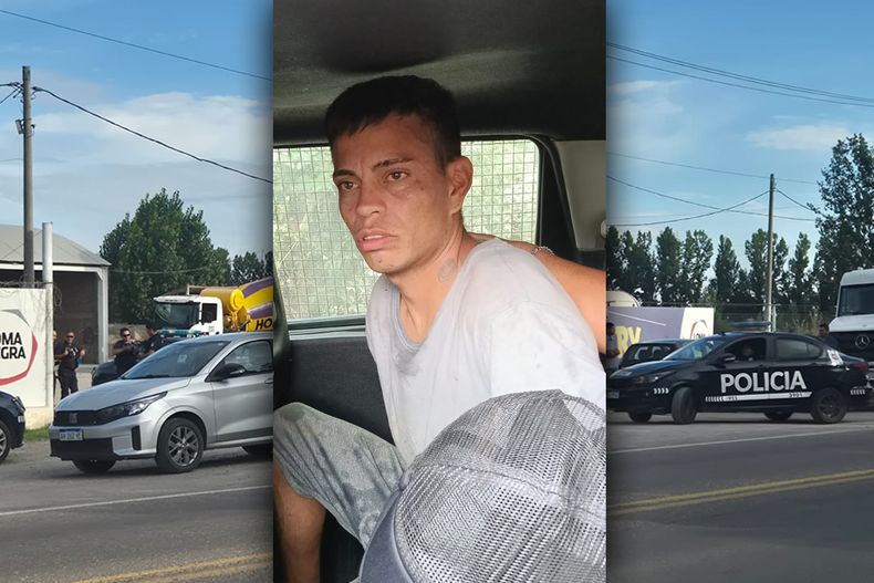 Enrique Acosta Vega, uno de los dos detenidos que se había fugado de la Alcaidía transitoria de Tunuyán, fue recapturado.