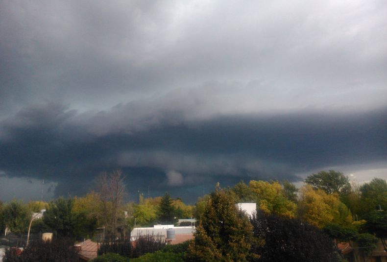 Lluvia en tunuyán