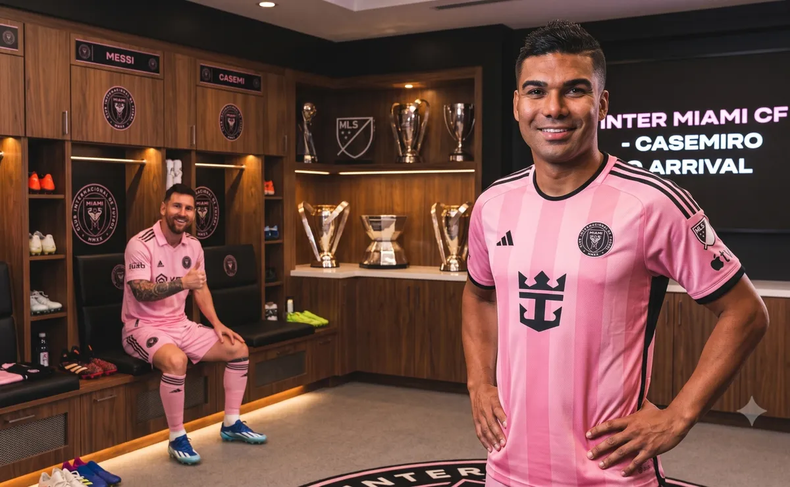 Casemiro dejará Europa para sumarse al Inter Miami CF de Lionel Messi en una de las transferencias más impactantes del año.