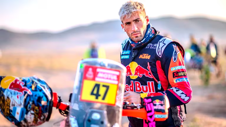 Kevin Benavides sufrió grave accidente y está internado con pronóstico reservado