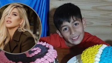 La justificación de Wanda Nara por el desplante al nene de las tortas