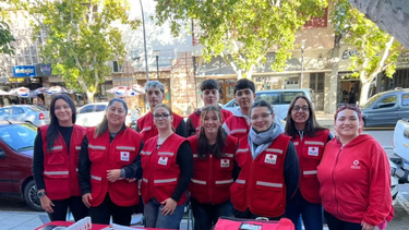 ayudar es nuestra bandera: la campana de cruz roja que busca sumar solidaridad en san rafael