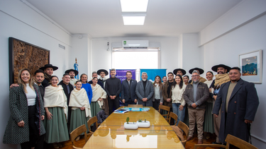 La explanada de la Casa de Gobierno.