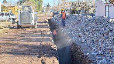 La obra será formalmente inaugurada por el intendente Félix y un funcionario de Enohsa
