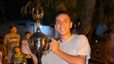 Gonzalo había festejado un campeonato de Liga semanas atrás