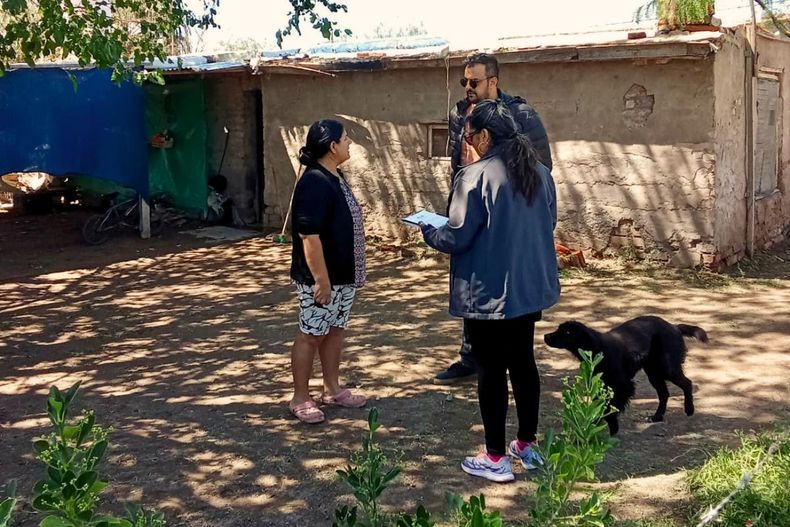 San Rafael: continúa el relevamiento de daños y asistencias en Monte Comán