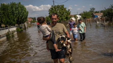 La tormenta Daniel causó estragos en Grecia y también en España.