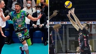 voleibol: de cecco, en lube civitanova, y sole, en perugia, jugaran la final de italia