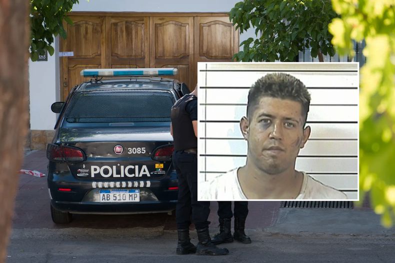 Se entregó el Cara Cortada, acusado por un crimen en Godoy Cruz