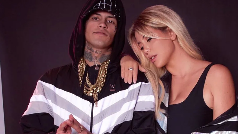 El inesperado mensaje de L-Gante a Wanda Nara.