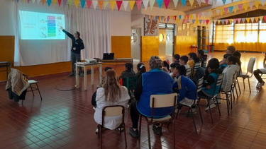 Actividad de energía y ambiente en General Alvear.
