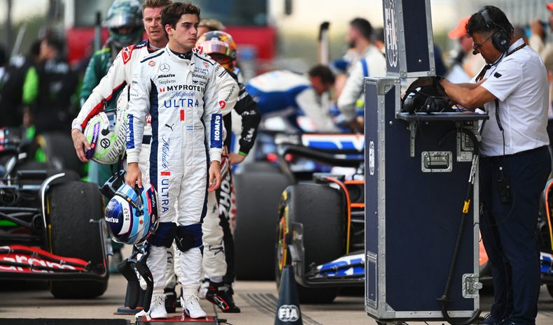 Por el Q2, Franco Colapinto terminó decimosexto para el Gran Premio de Estados Unidos