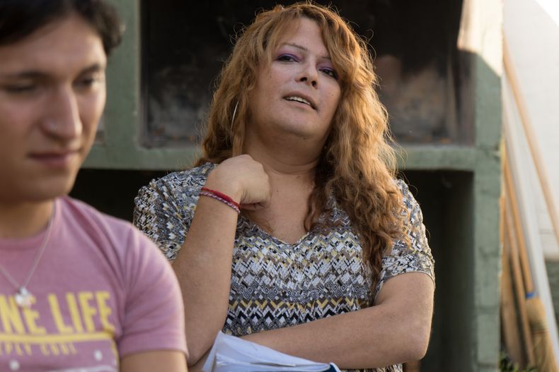 Aisha Eva y, detrás, Hilén Cabañez.