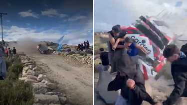 El hecho tuvo lugar en el tramo especial Giulio Cesare, en cercanías de Mina Clavero El hecho tuvo lugar en el tramo especial Giulio Cesare, en cercanías de Mina Clavero