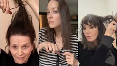 Cantantes y actrices de Francia ayudan a visibilizar la violencia que viven las mujeres en Irán.